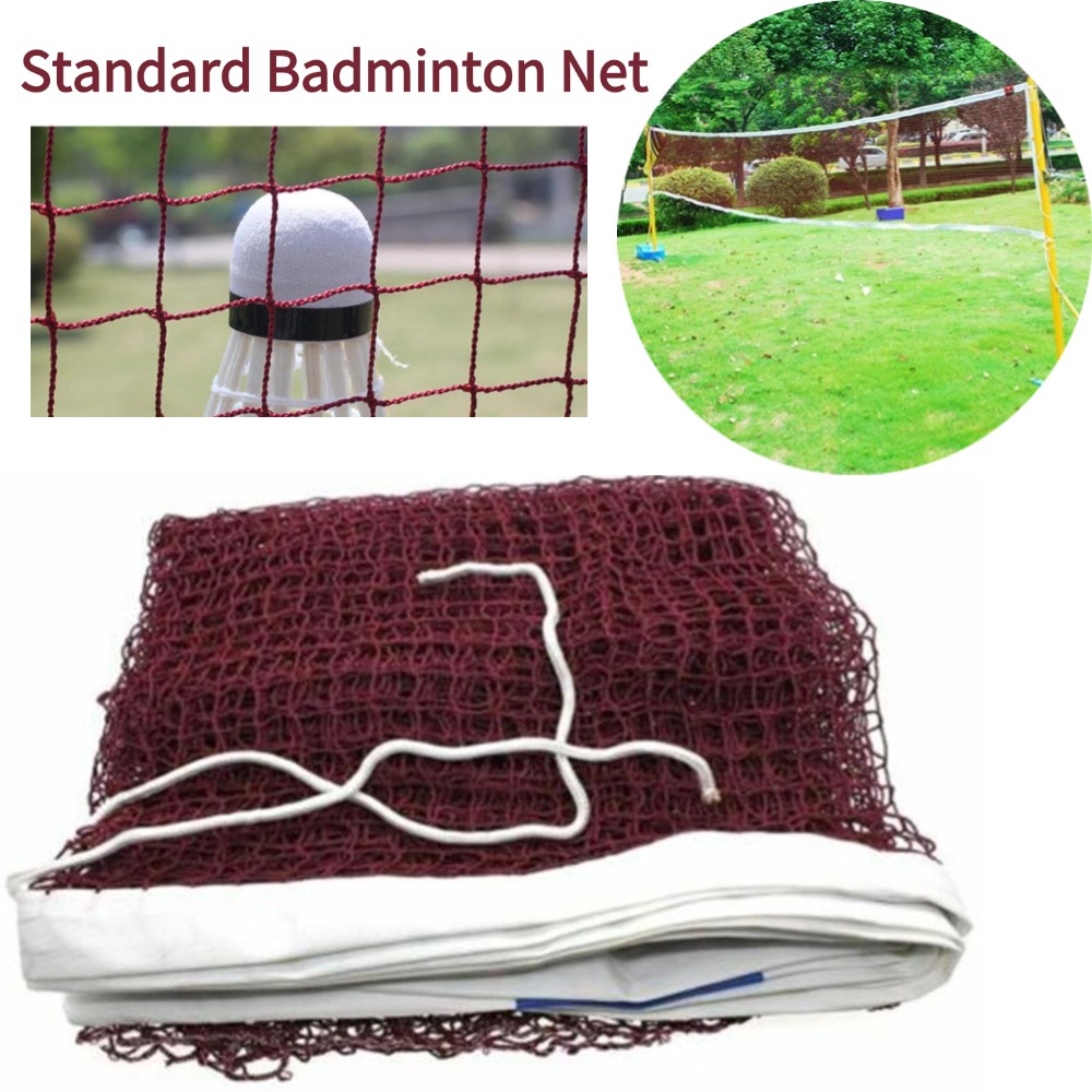 Badminton Net - Professioneel, eenvoudig, draagbaar en opvouwbaar sporttrainingsnet,