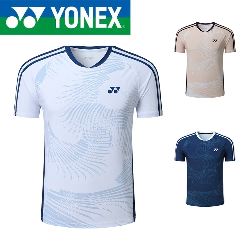 Badminton Yonex Original - YONEX Zomer Badminton Shirt voor Mannelijke