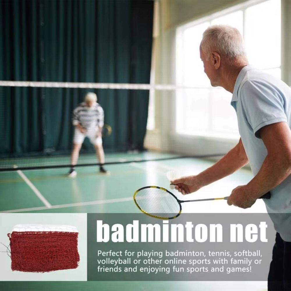 Badminton Net - Standaard vervanging van badmintonnet Eenvoudige installatie