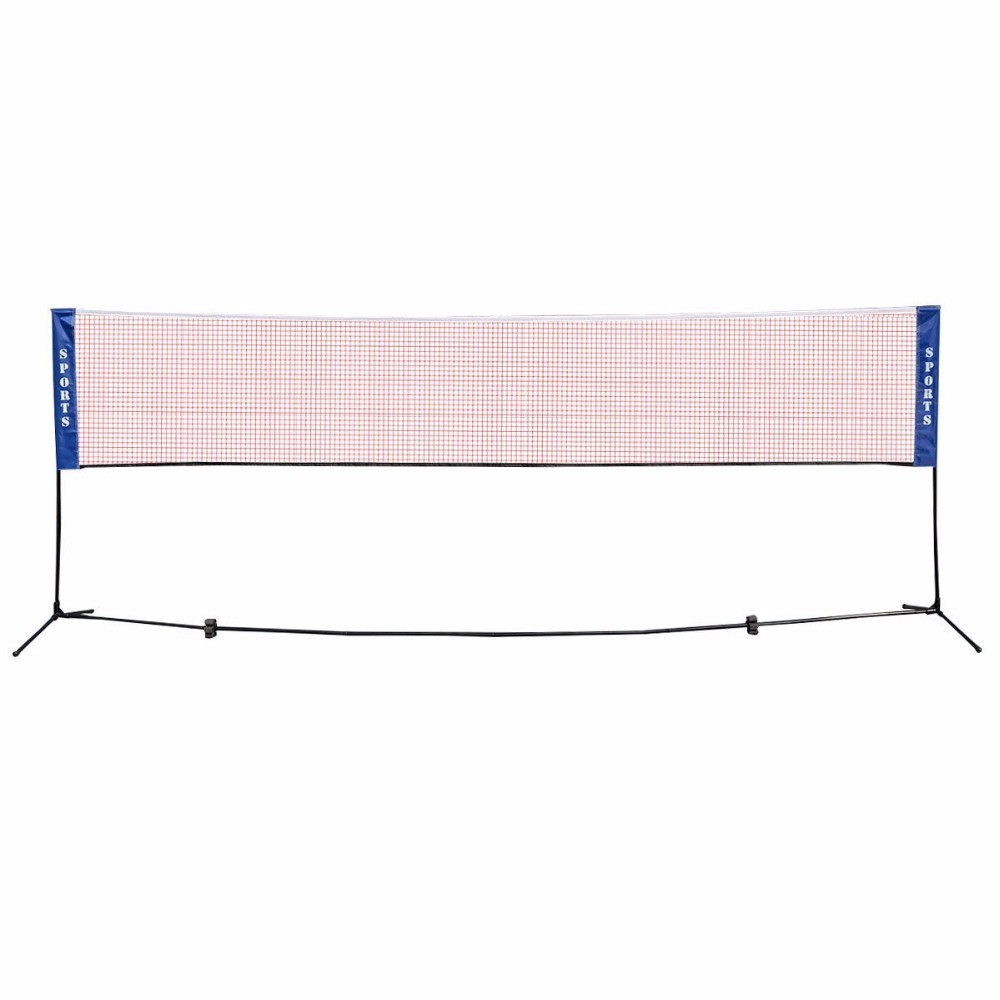 Badminton Net - Buitenbadmintonnetset, tennisdoelnet, opvouwbaar tennisnet, promotie verkoop
