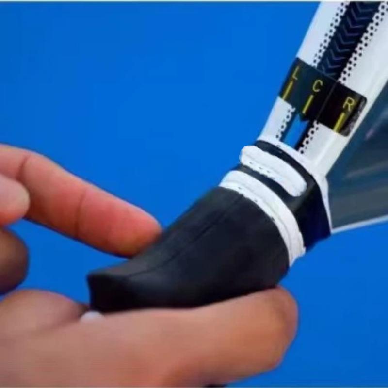 Nieuwe siliconen tennisracket  - Badminton Grip recensie en prijs