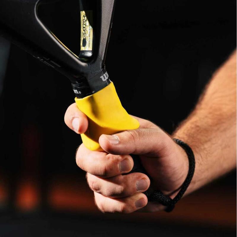 Nieuwe siliconen tennisracket  - Badminton Grip recensie en prijs