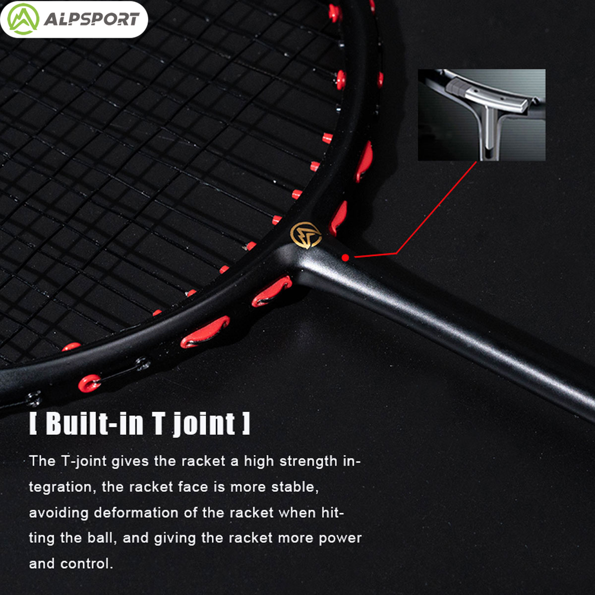 Alpsport MH-V5 5U 75g Golvend  - Li Ning Racket recensie en prijs