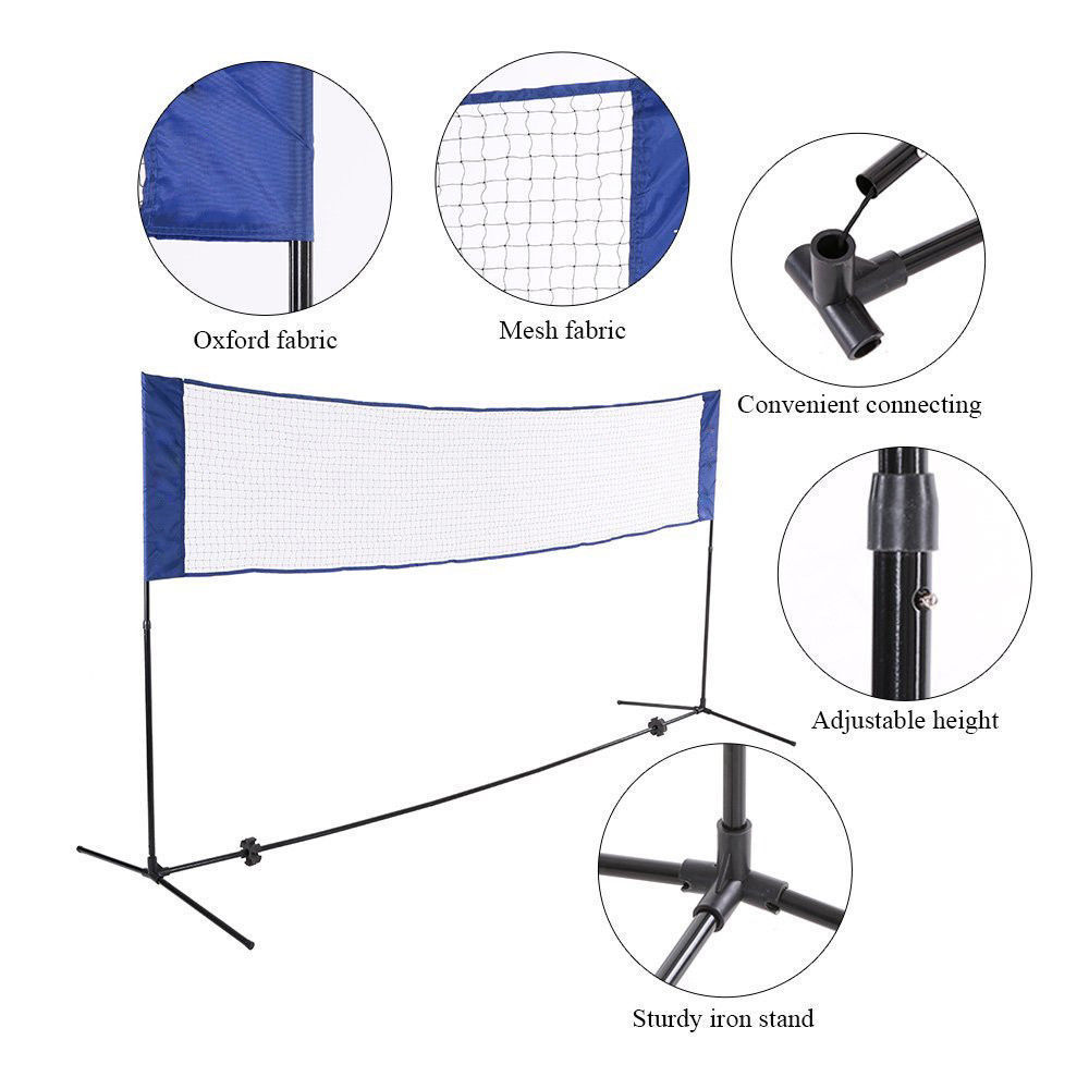 Buitenbadmintonnetset, tennisd - Badminton Net recensie en prijs